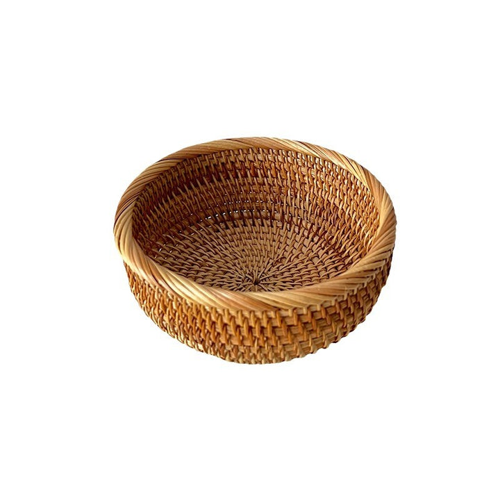 Handcrafted decorative fruit basket made of rattan Kalsten