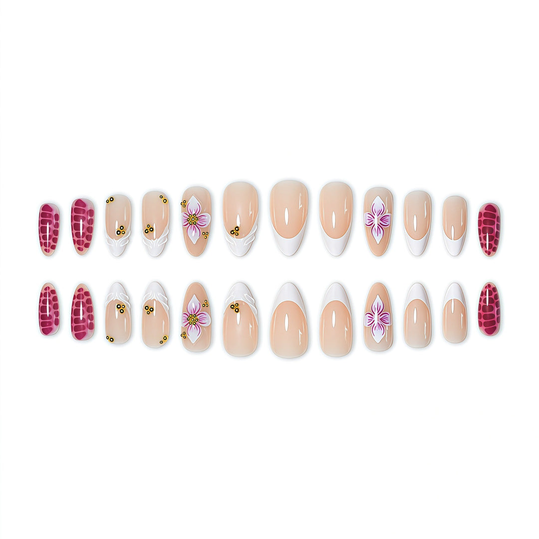 Elegant Floral Design Nail Wraps Kalsten