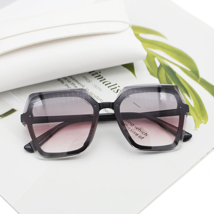 Women's oversized geometric sunglasses Kalsten
