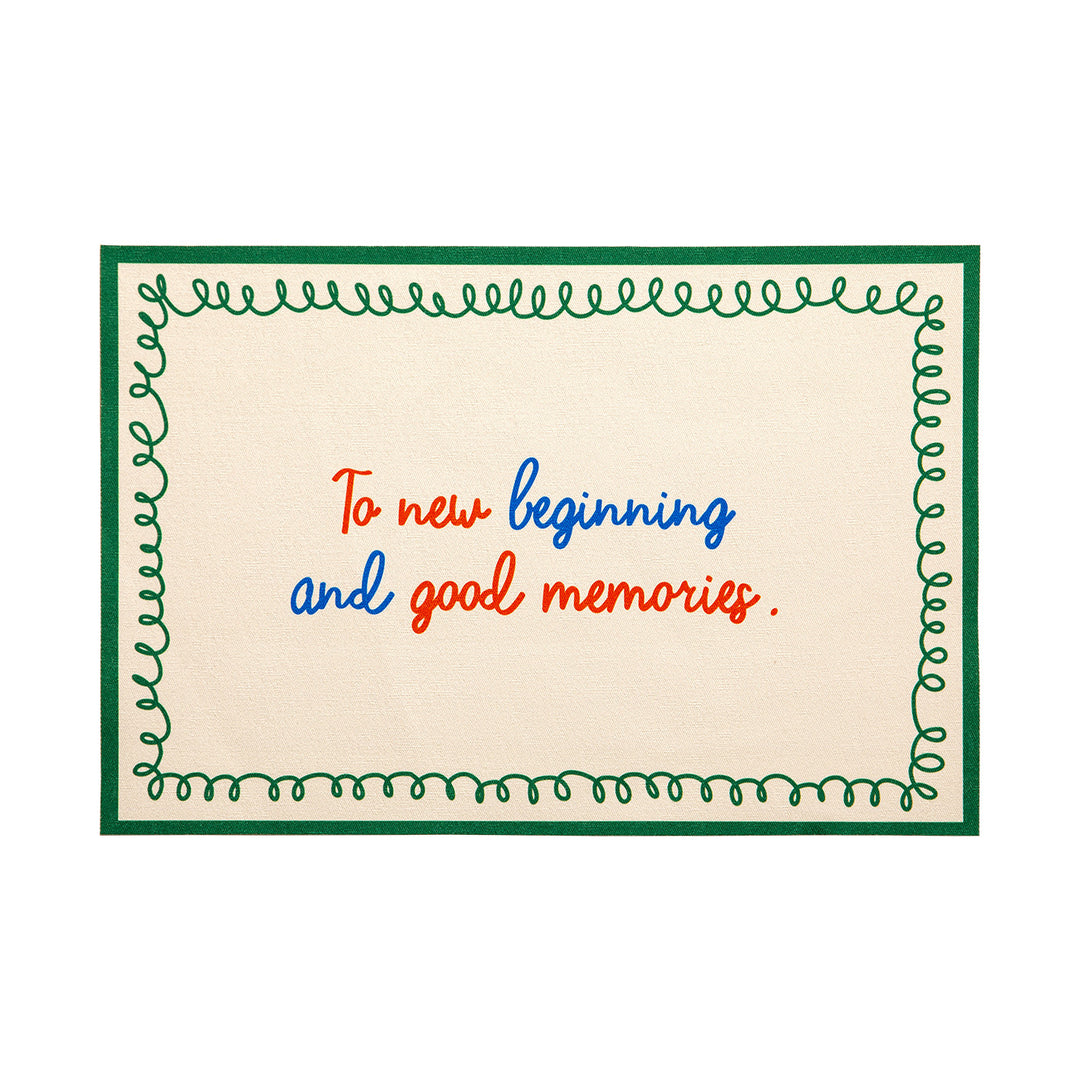 Children's Learning Placemat with Alphabet Print and Wipeable Surface Kalsten
