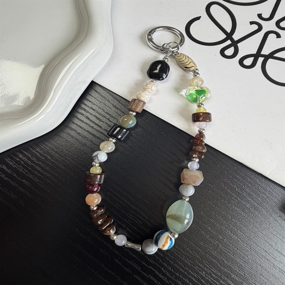 Handcrafted Beaded Keychain Kalsten