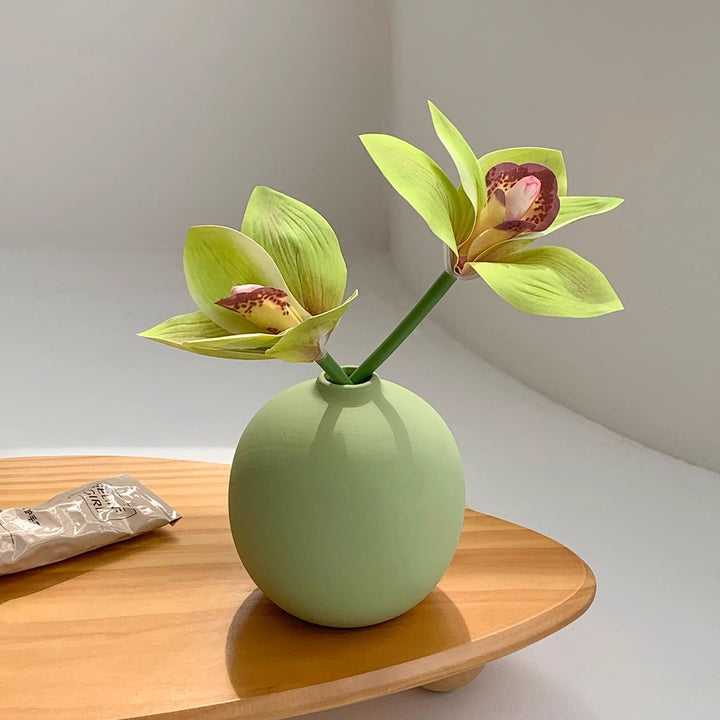 Luxury Orchid Ceramic Vase