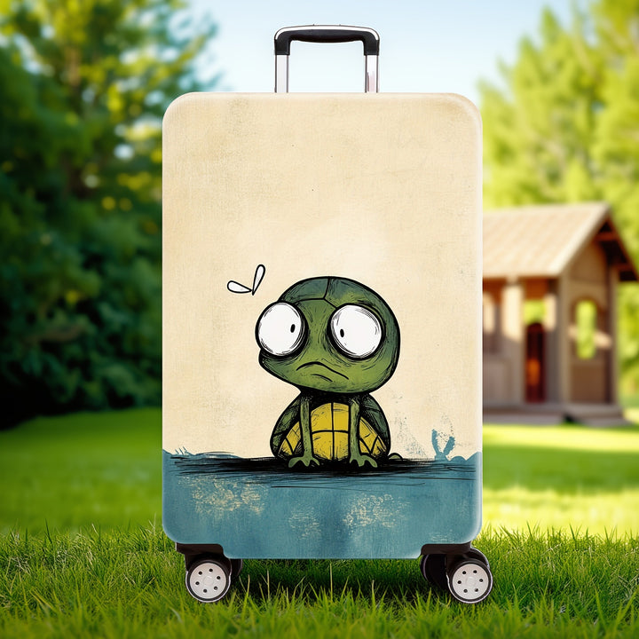 Cartoon Bull Design Hard Shell Suitcase Kalsten