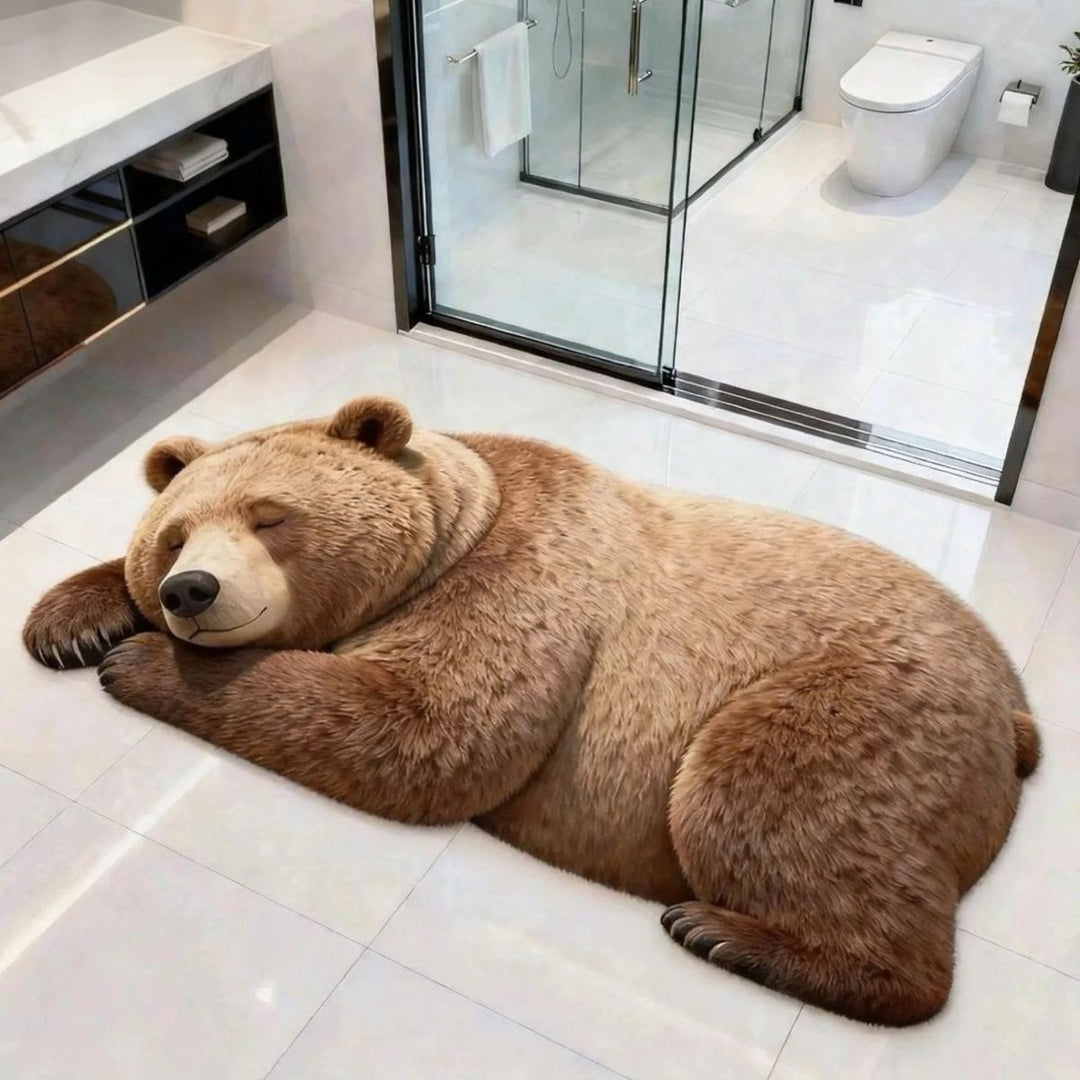 Cute Dog Shaped Bath Mat