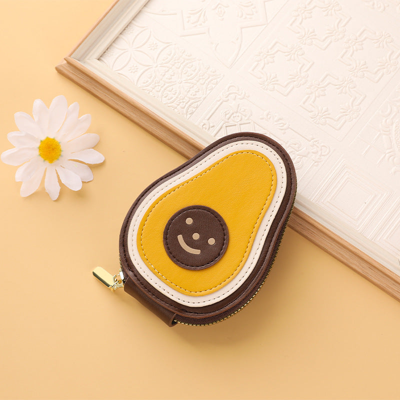 Cute Avocado-Shaped Coin Purse Kalsten