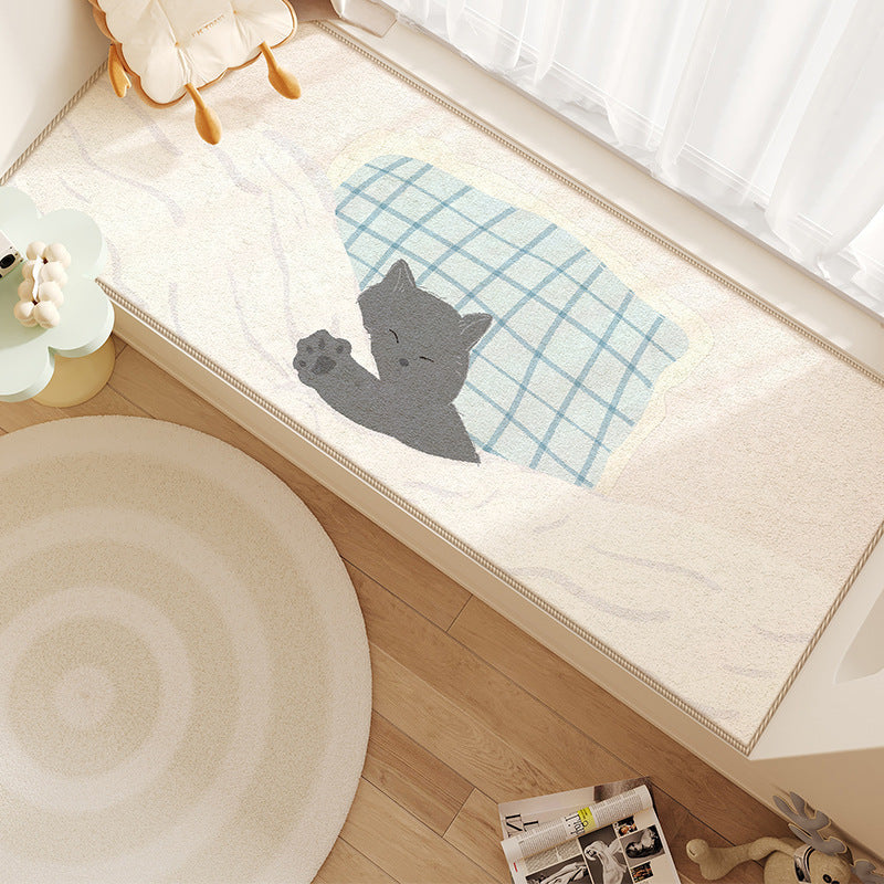 Playful Bear-Themed Decorative Area Rug