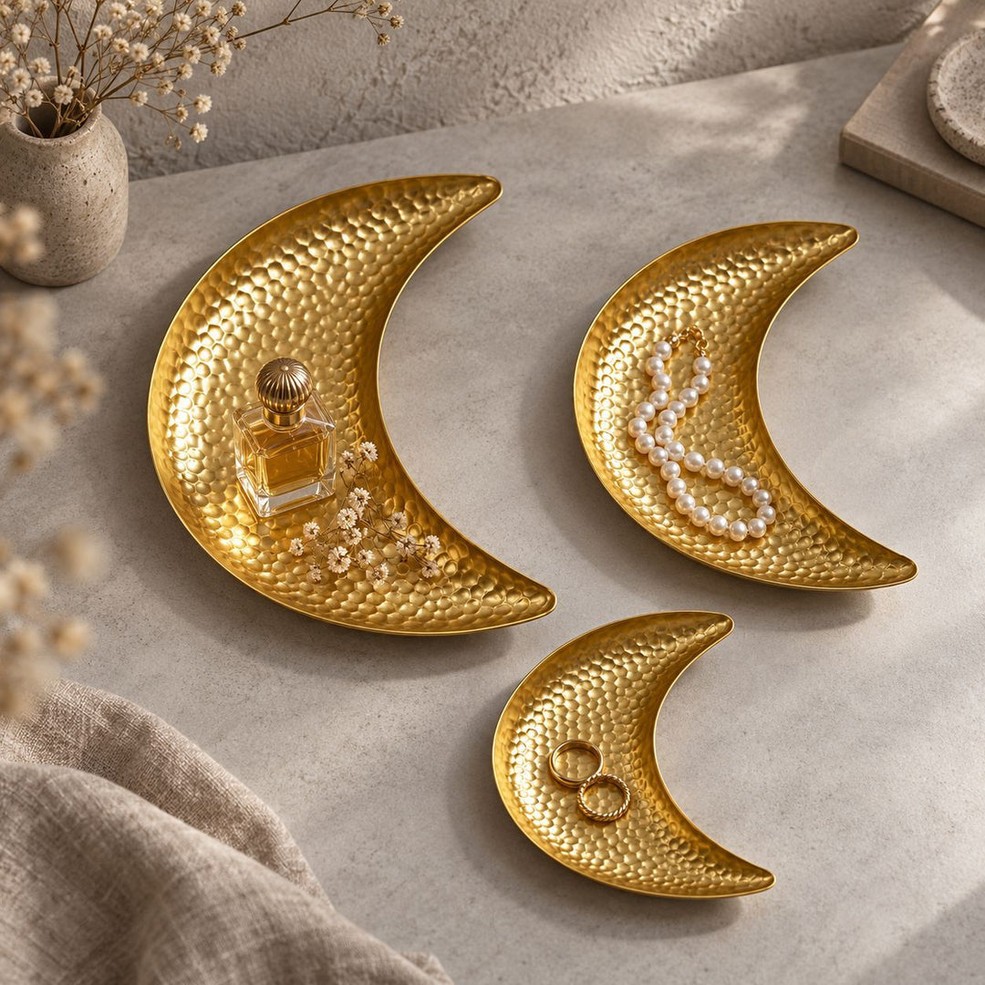 Decorative Moon Cedar Wall Art