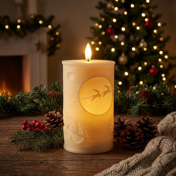 Christmas decorative LED candle