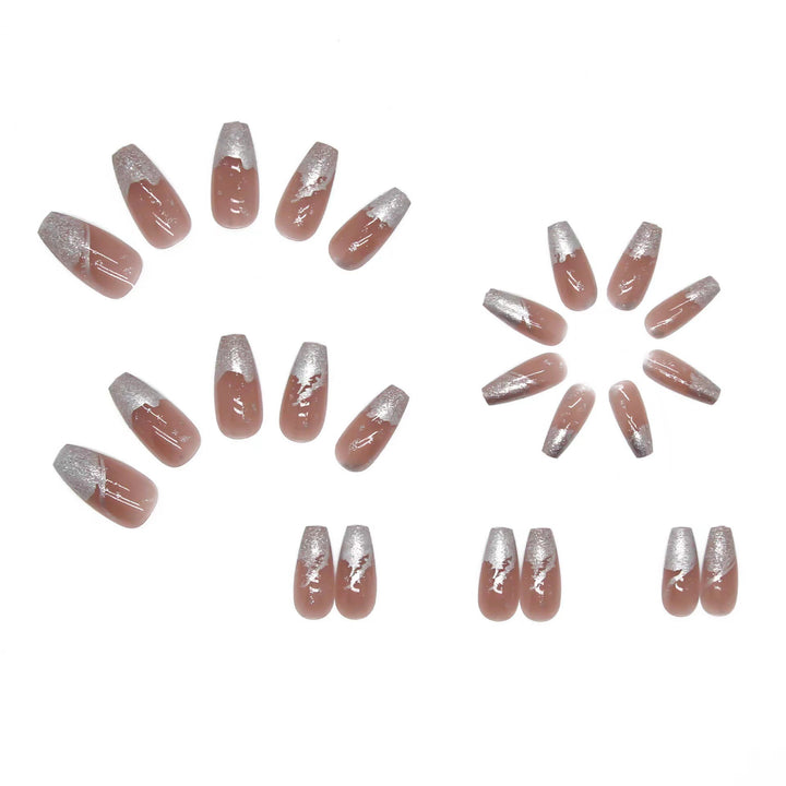Glamorous nail art with glitter accents Kalsten