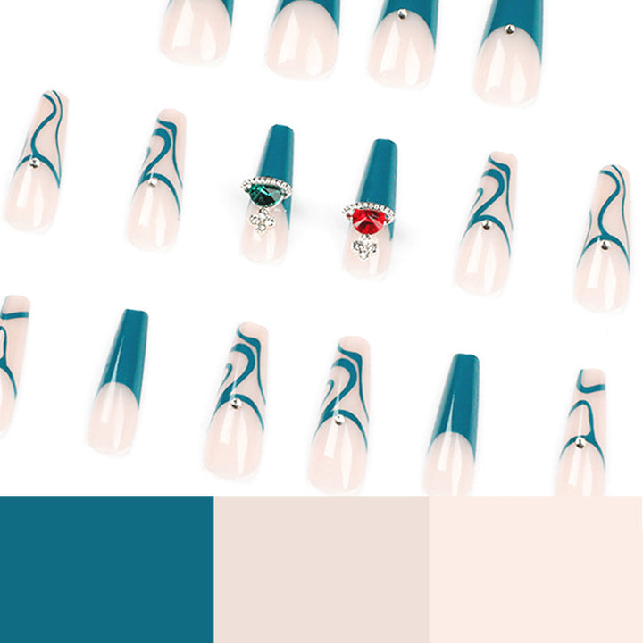 Artful nail decoration with elegant accents Kalsten