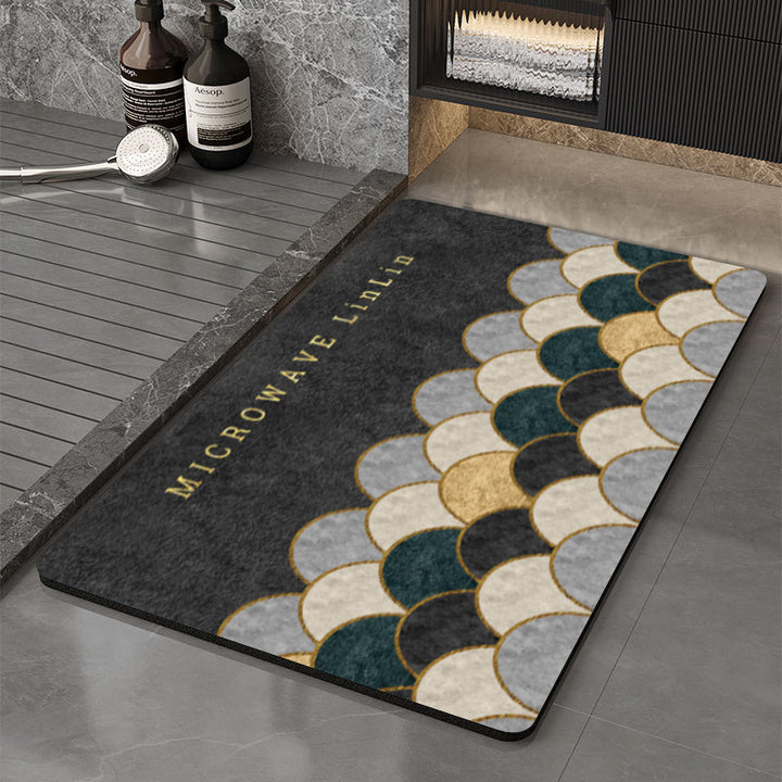 Decorative Bath Mat Kalsten
