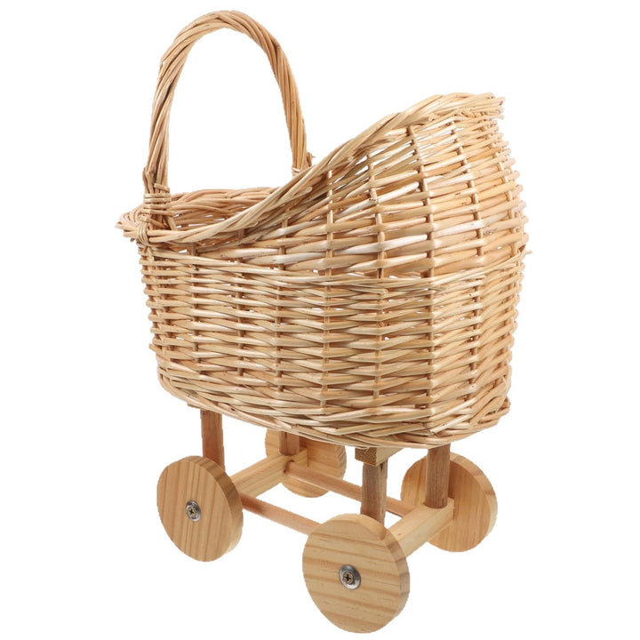 Playful Flower Basket On Wheels Kalsten