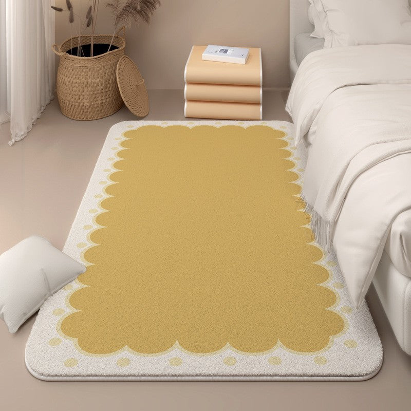 Cute Floral-Themed Memory Foam Area Rug Kalsten