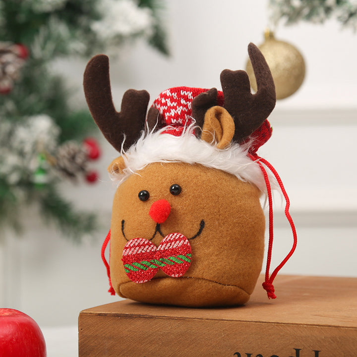 Cute Christmas gnome with gift sack Kalsten