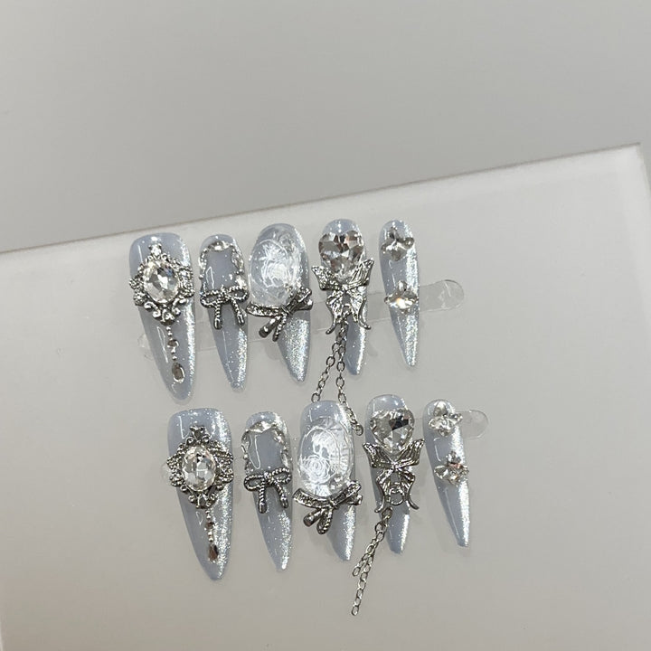 Decorative Rhinestone Nail Art Set