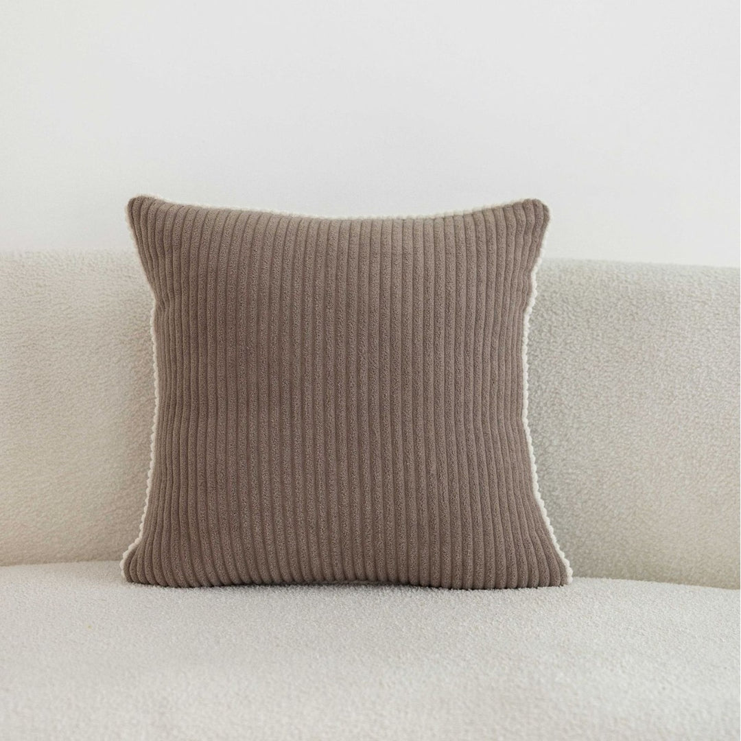 Textured Corduroy Decorative Pillow