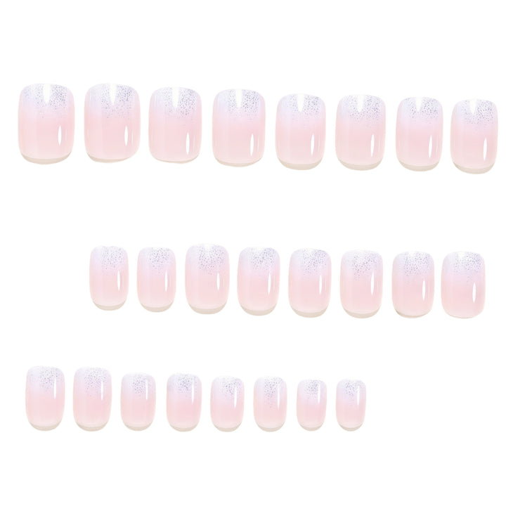 Glitter Gradient Press-On Nail Set Kalsten