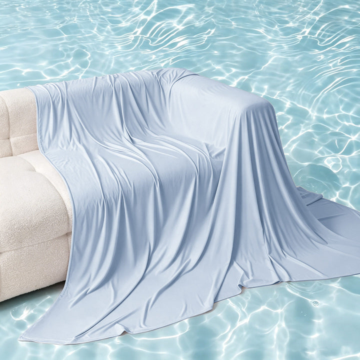 Unisex nan extra soft stretch sofa blanket made of microfiber as a versatile sofa cover Kalsten