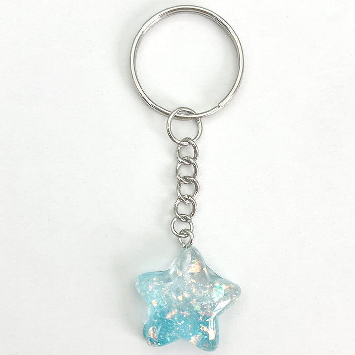 Star-Shaped Acrylic Keychain Kalsten