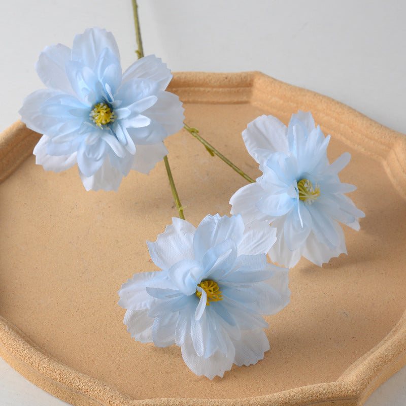 Decorative Fabric Flower Stem Arrangement