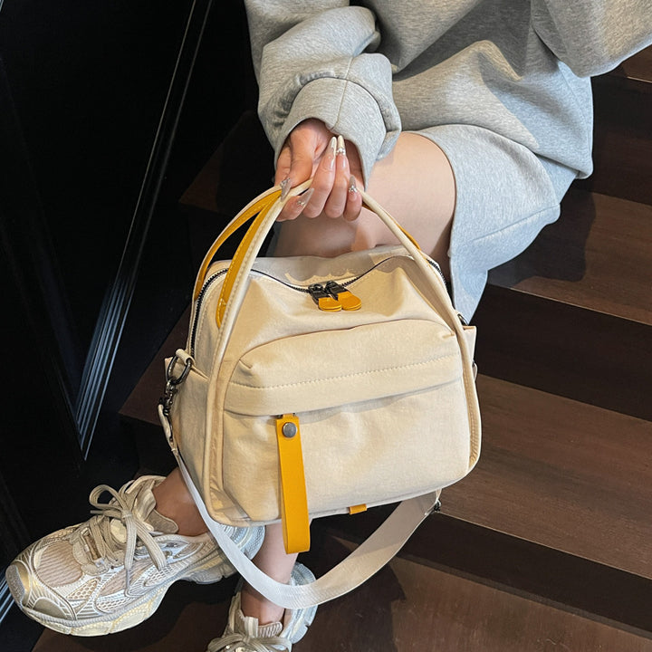 Versatile Multi-Pocket Satchel Bag Kalsten