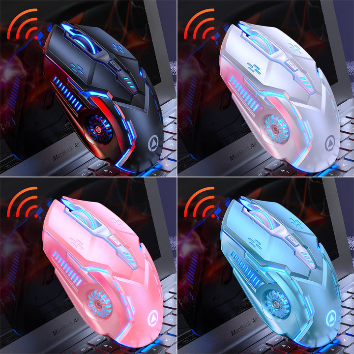 Wireless Gaming Mouse with RGB Lighting Kalsten