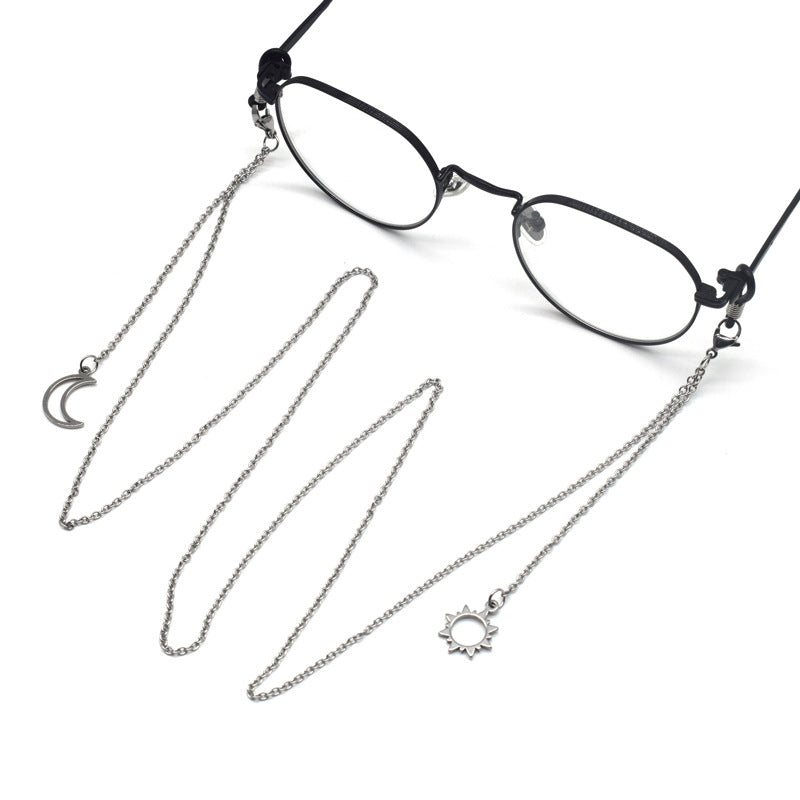Decorative Eyewear Chain with Sun Accents Kalsten