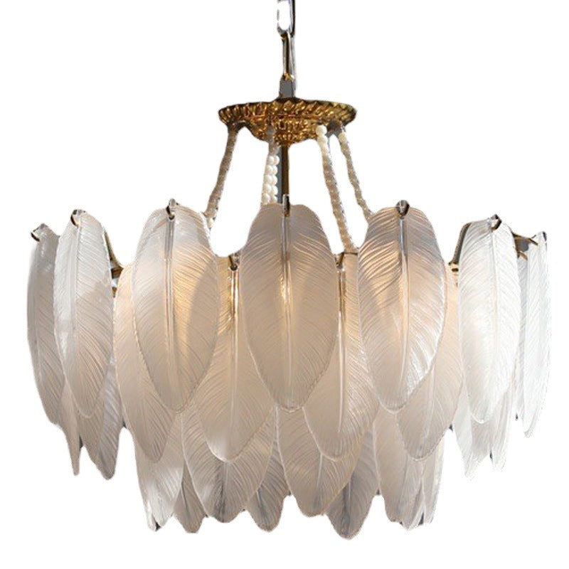 Leaf-Design Pendant Light