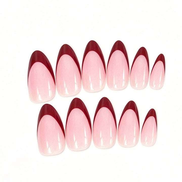 Elegant French Tip Nail Art Kalsten 1789915458