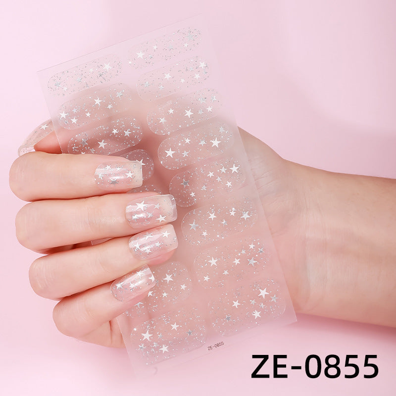 Starry Ombre Nail Wraps