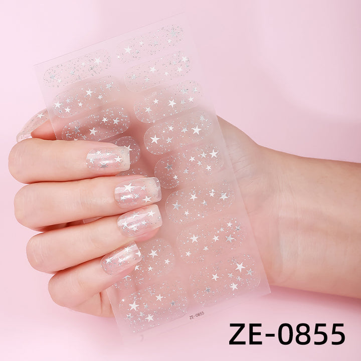 Starry Ombre Nail Wraps