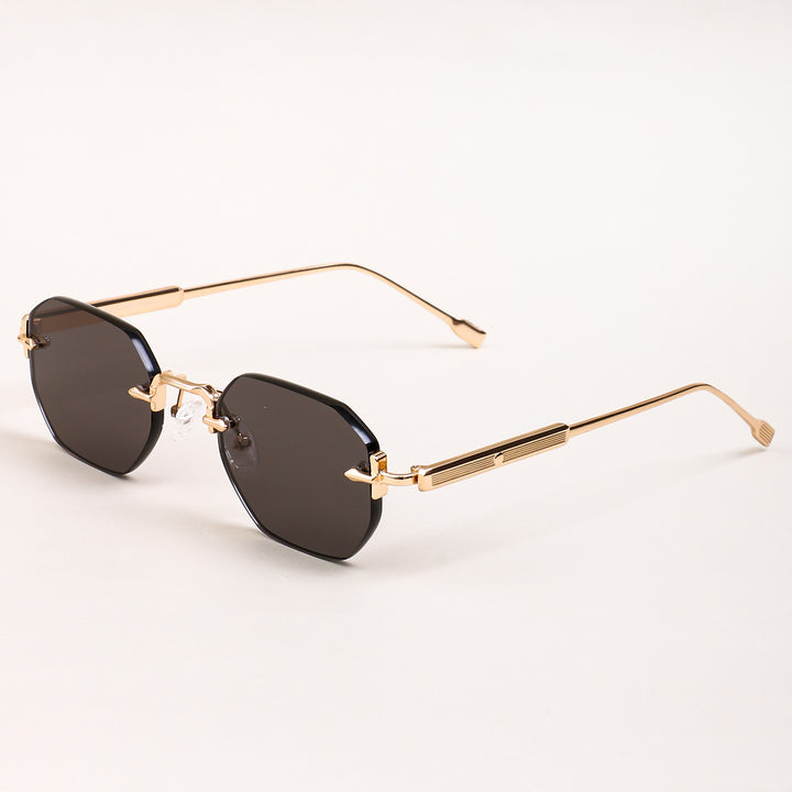 Ladies sunglasses with elegant octagonal frame and comfortable nose pads Kalsten