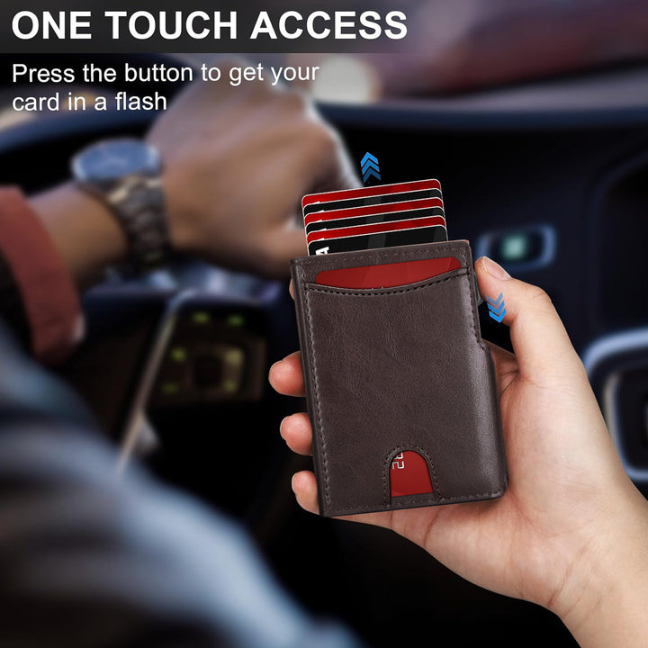 Dual-Layer Leather Cardholder Kalsten
