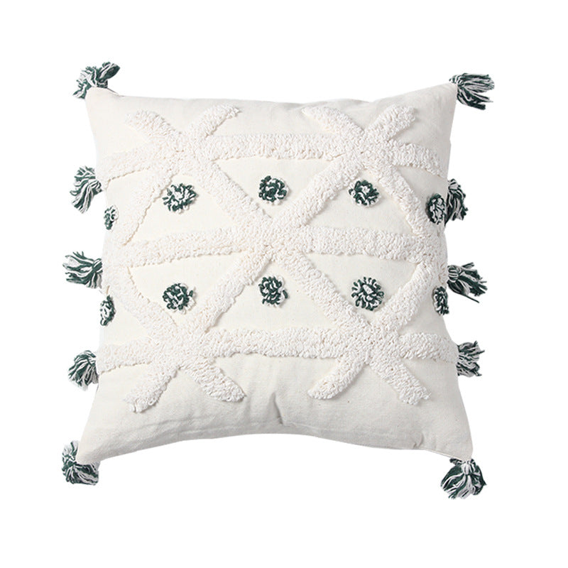 Decorative Geometric Throw Pillow