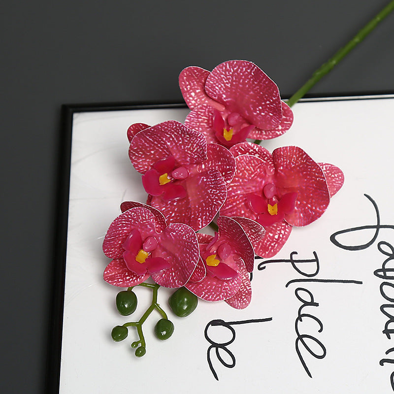 Lifelike Orchid Flower Stem