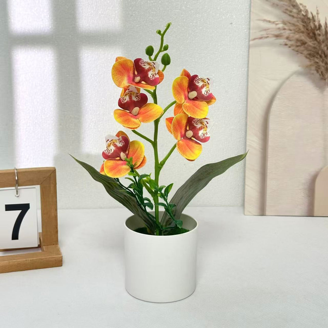 Faux Orchid Arrangement for Home Decor Display