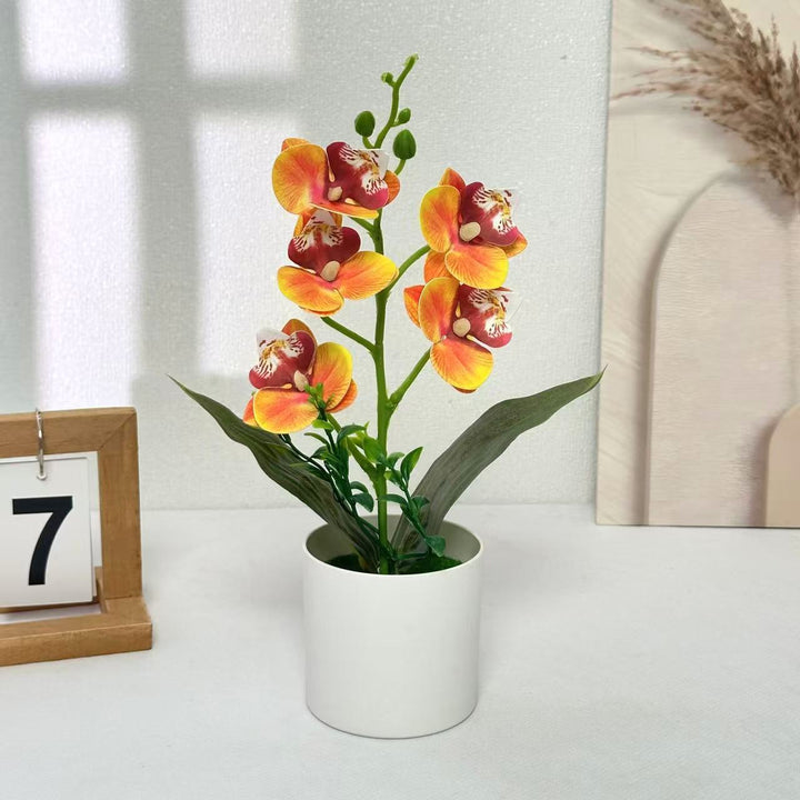 Faux Orchid Arrangement for Home Decor Display
