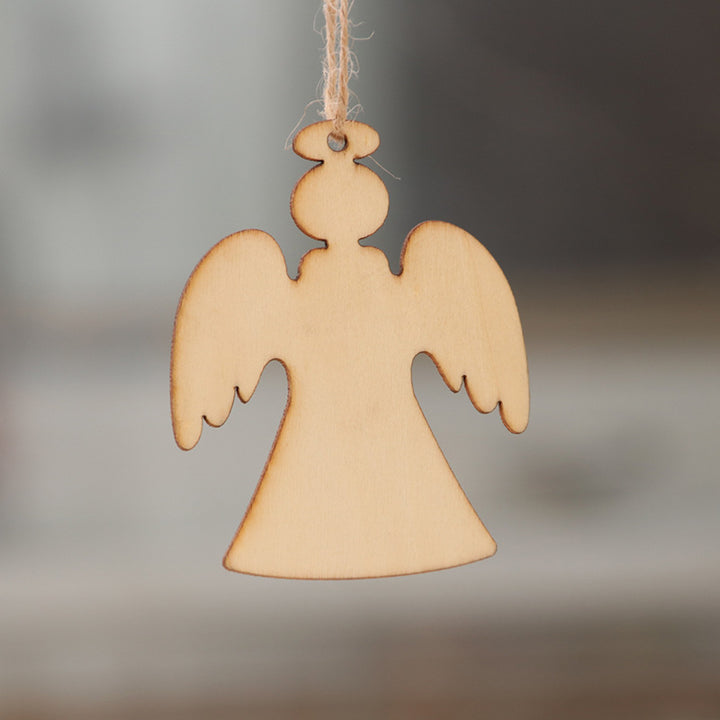 Decorative Wooden Angel Ornament Kalsten