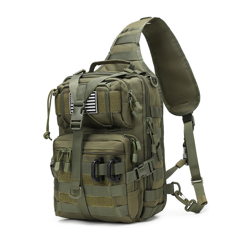 Tactical Sling Backpack with Multiple Compartments and Adjustable Carry Strap Kalsten