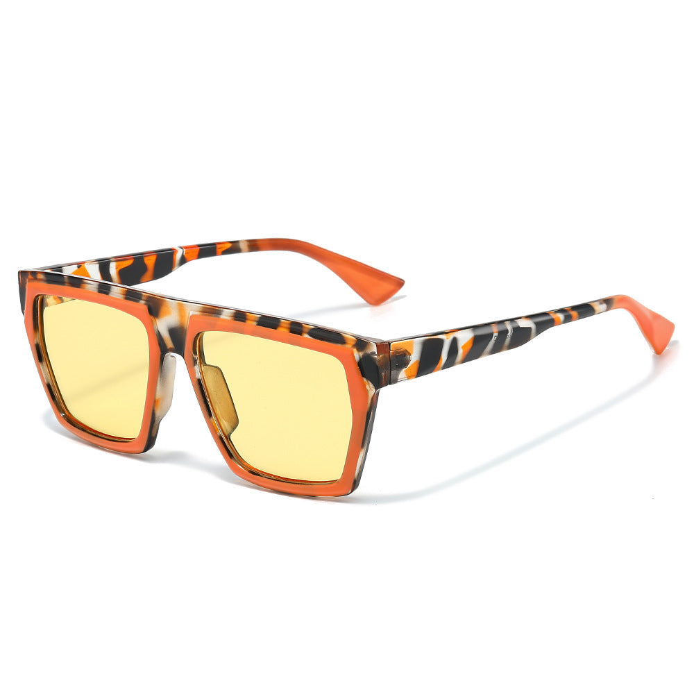 Chic Oversized Geometric Frame Sunglasses Kalsten