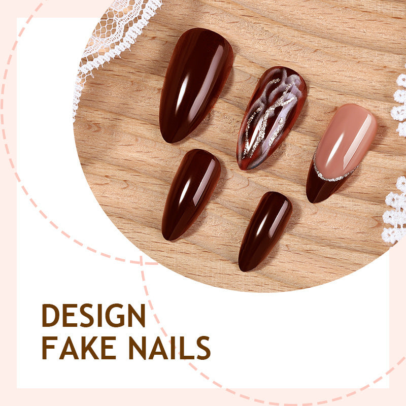 Artificial Nail Sticker Set with Elegant Designs Kalsten
