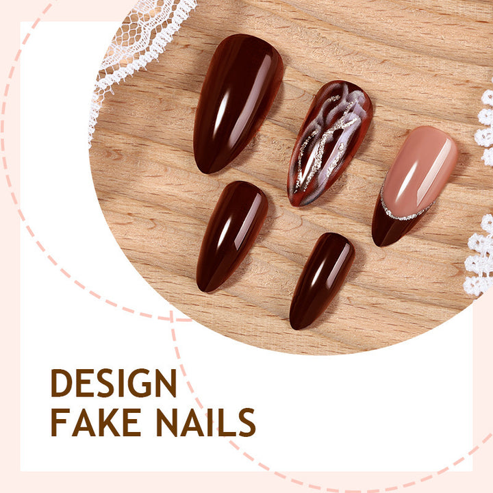 Artificial Nail Sticker Set with Elegant Designs Kalsten
