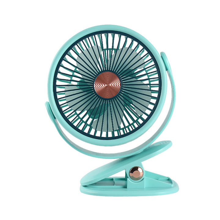 Ladies portable table fan with tiltable head and strong fan safety Kalsten