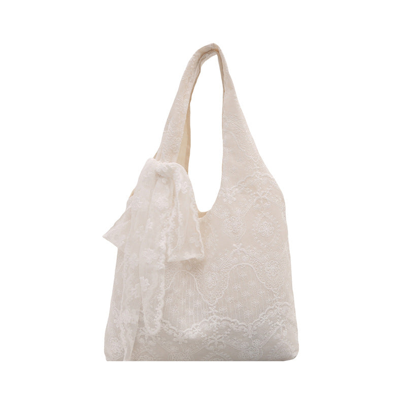 Embroidered Reusable Shopping Tote
