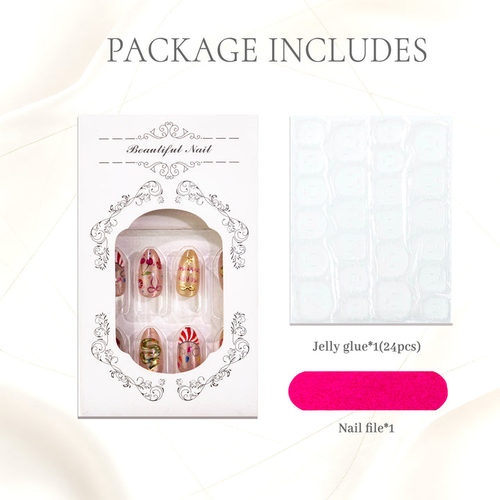Decorative Press-On Nails