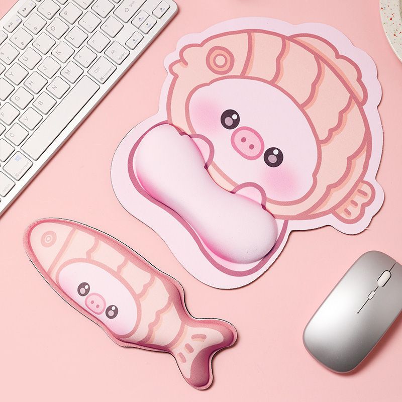 Cute Cartoon-Themed Mouse Wrist Rest Pad