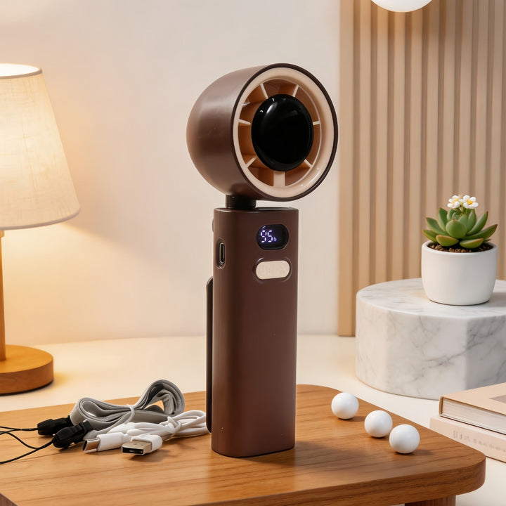 Women Portable Pulsating Fan Kalsten