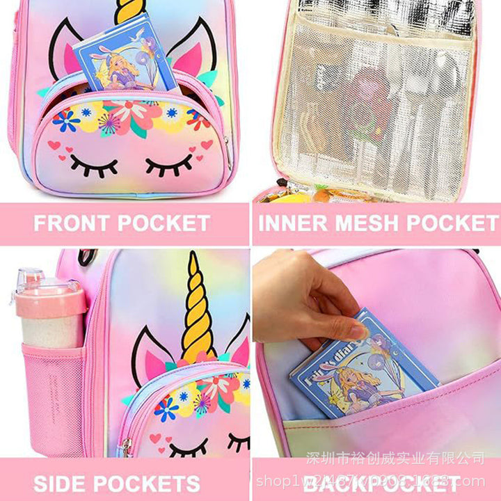 Fun Unicorn Themed Backpack Kalsten
