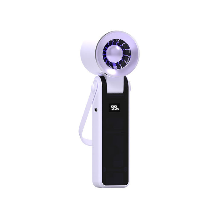 Women's Portable Hand Fan with LED Display Kalsten