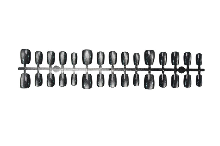 Acrylic Nail Set with Glamorous Glitter Accents Kalsten